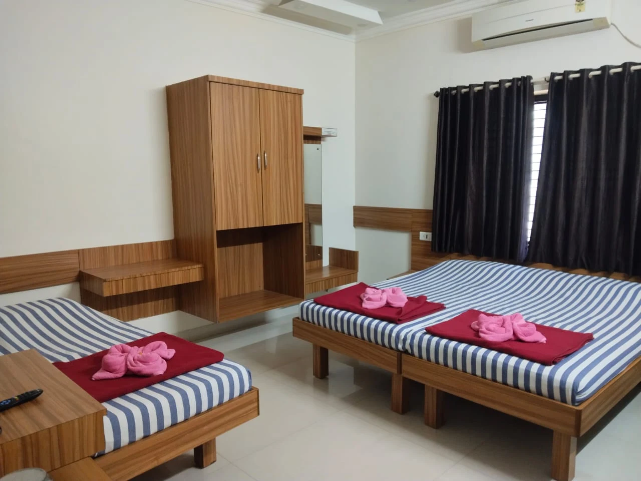 Guest room interior in Kollur